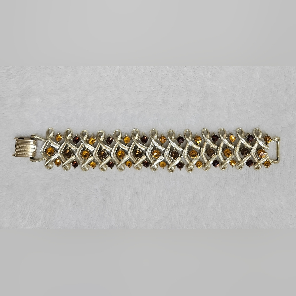 Vintage Coro Pegasus Art Deco Bracelet